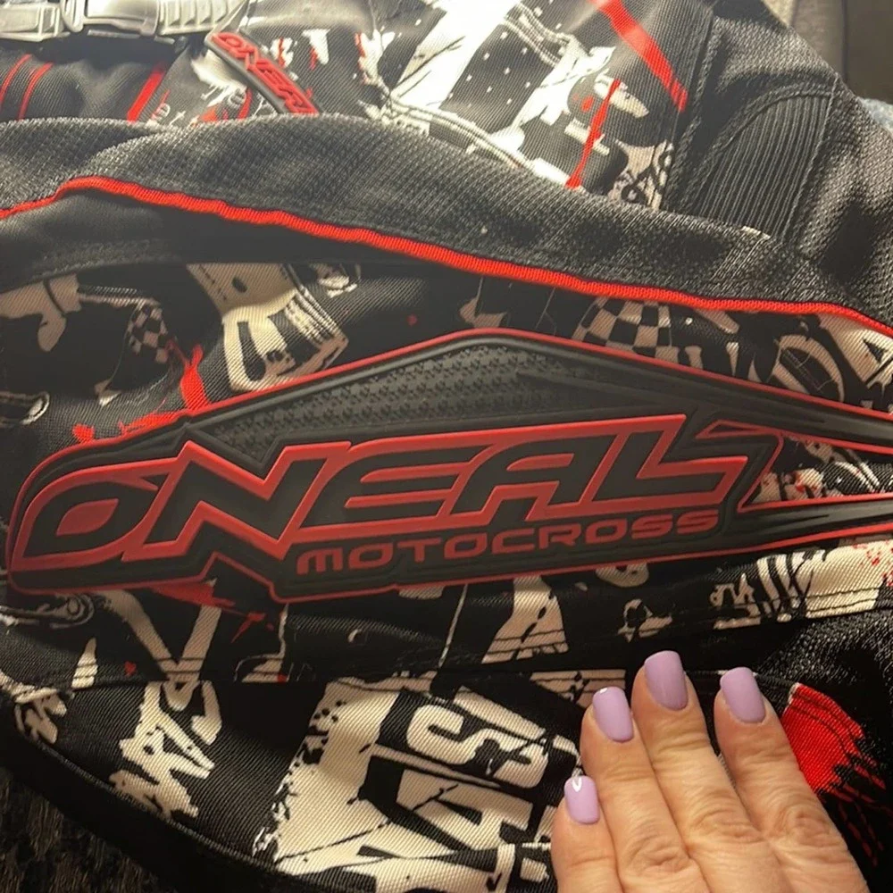 O'Neal MX Motocross Black, Red and White Element Pant Men's Size 28 - Picture 4 of 8